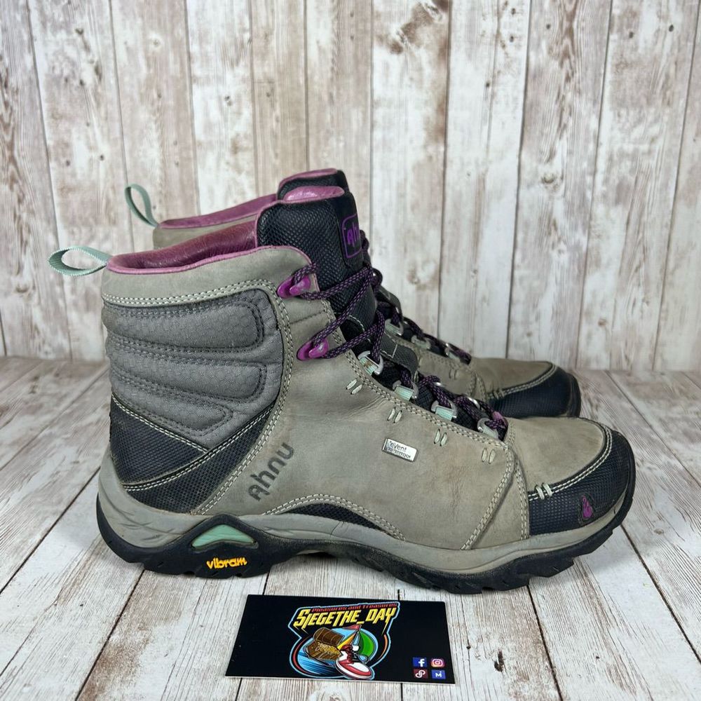 Ahnu waterproof leather hiking boots - Womens 7.5